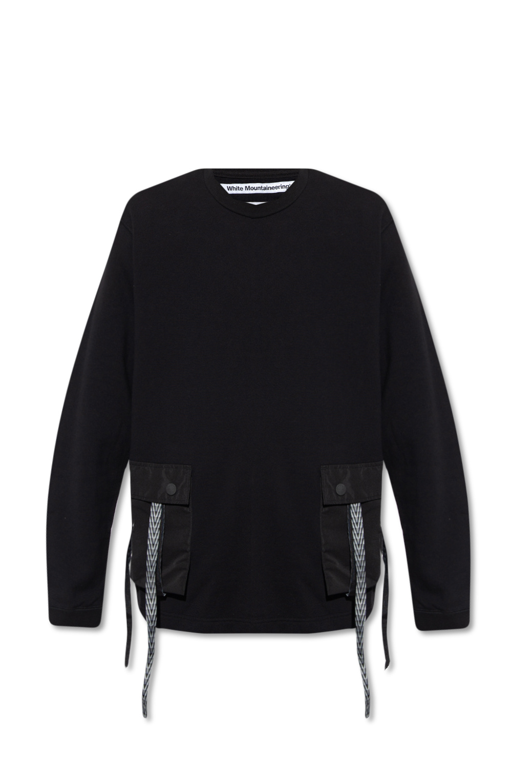 Black Sweatshirt with pockets White Mountaineering - StarpixlShops